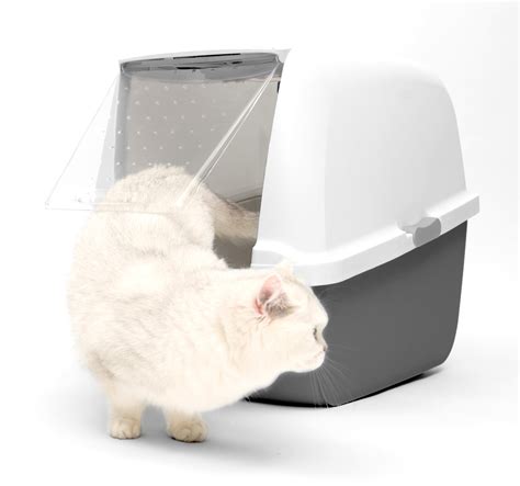 Catit blue magic litter tray with odor control